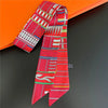 Foulard Sac a Main 86x5cm - BAG Rouge 3