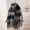 grosse echarpe patchwork miu