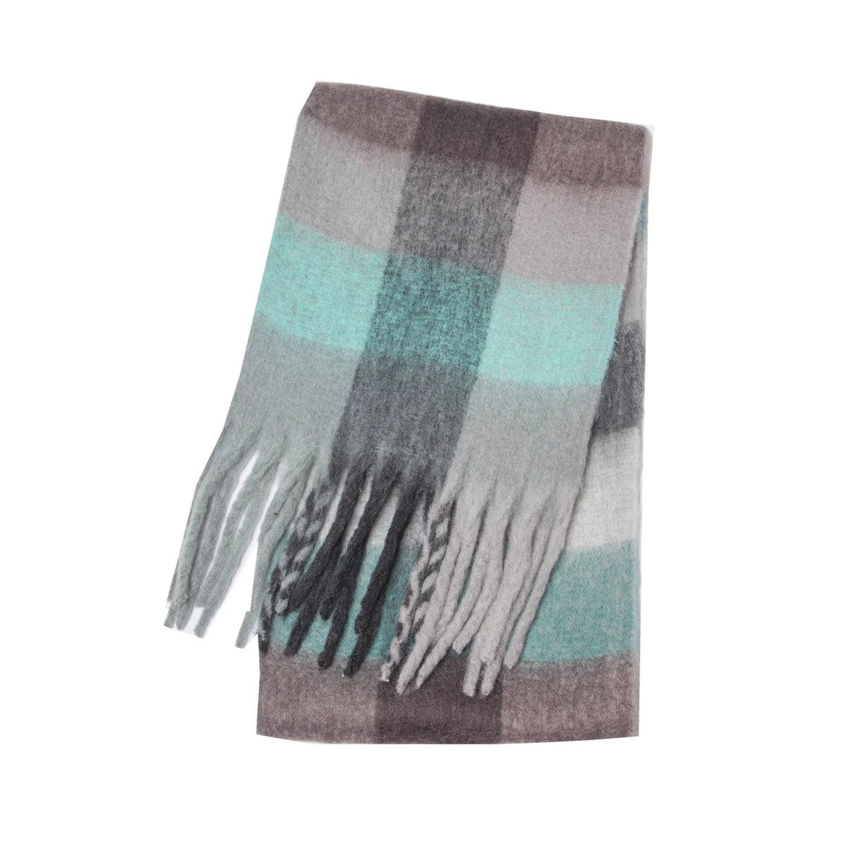 grosse echarpe patchwork miu