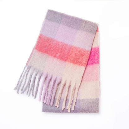 grosse echarpe patchwork miu