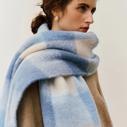 grosse echarpe patchwork miu