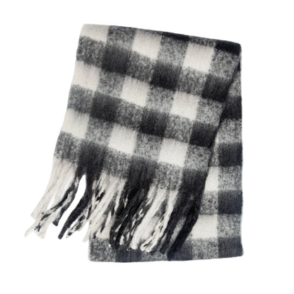 grosse echarpe patchwork miu