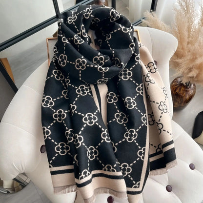 Pashmina Chale Femme Tissage Jacquard EDNA