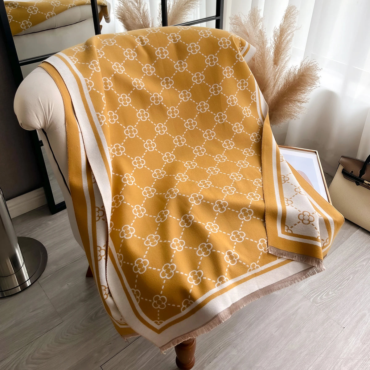 Pashmina Chale Femme Tissage Jacquard EDNA