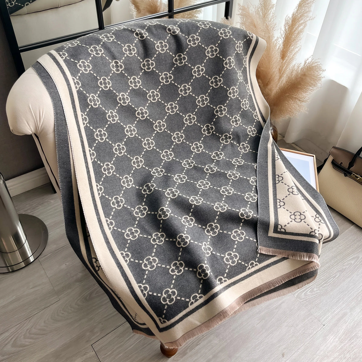 Pashmina Chale Femme Tissage Jacquard EDNA