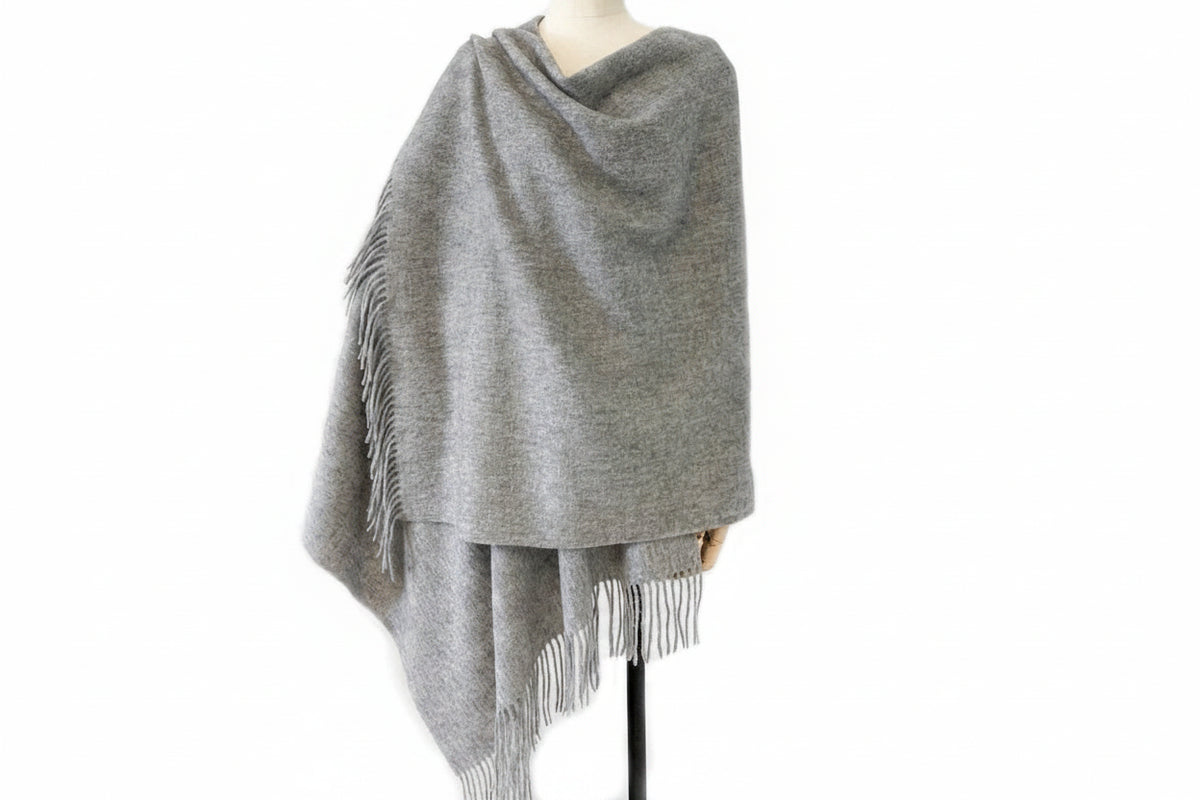 Pashmina Femme 100% Laine Supérieure KARINA