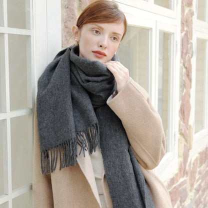 Pashmina Femme 100% Laine Supérieure KARINA