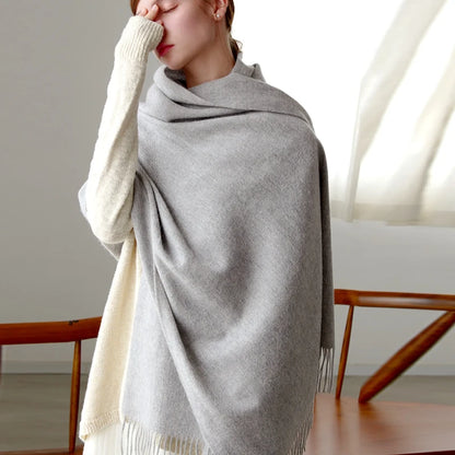 Pashmina Femme 100% Laine Supérieure KARINA