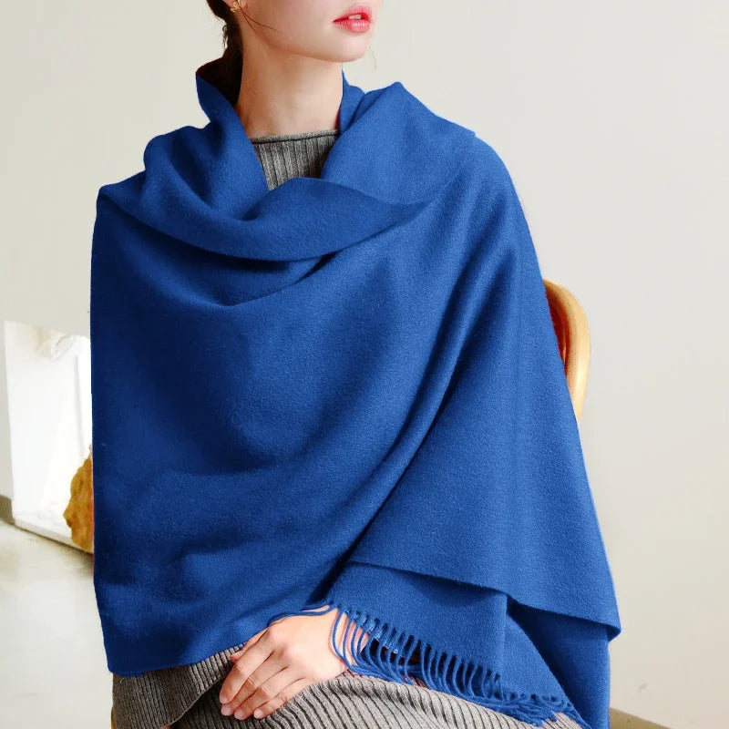 Pashmina Femme 100% Laine Supérieure KARINA