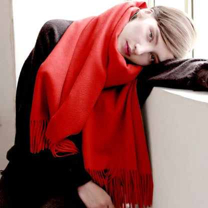 Pashmina Femme 100% Laine Supérieure KARINA