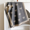 Pashmina Tissage Jacquard Motif Abeille MAYA