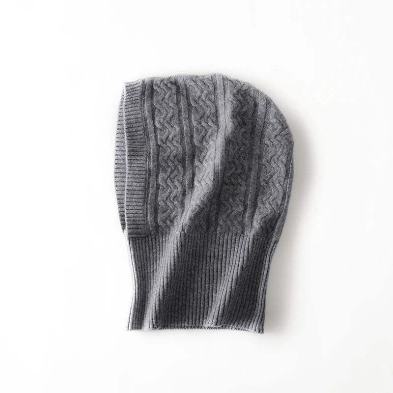 snood capuche femme laine
