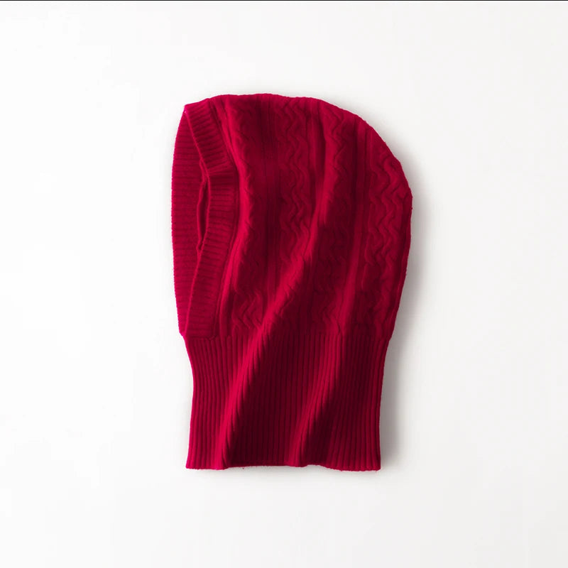 snood capuche femme laine