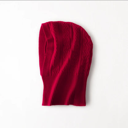 snood capuche femme laine