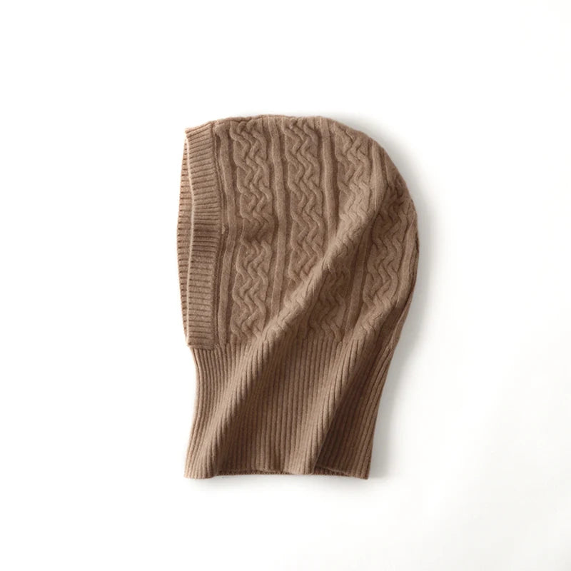 snood capuche femme laine