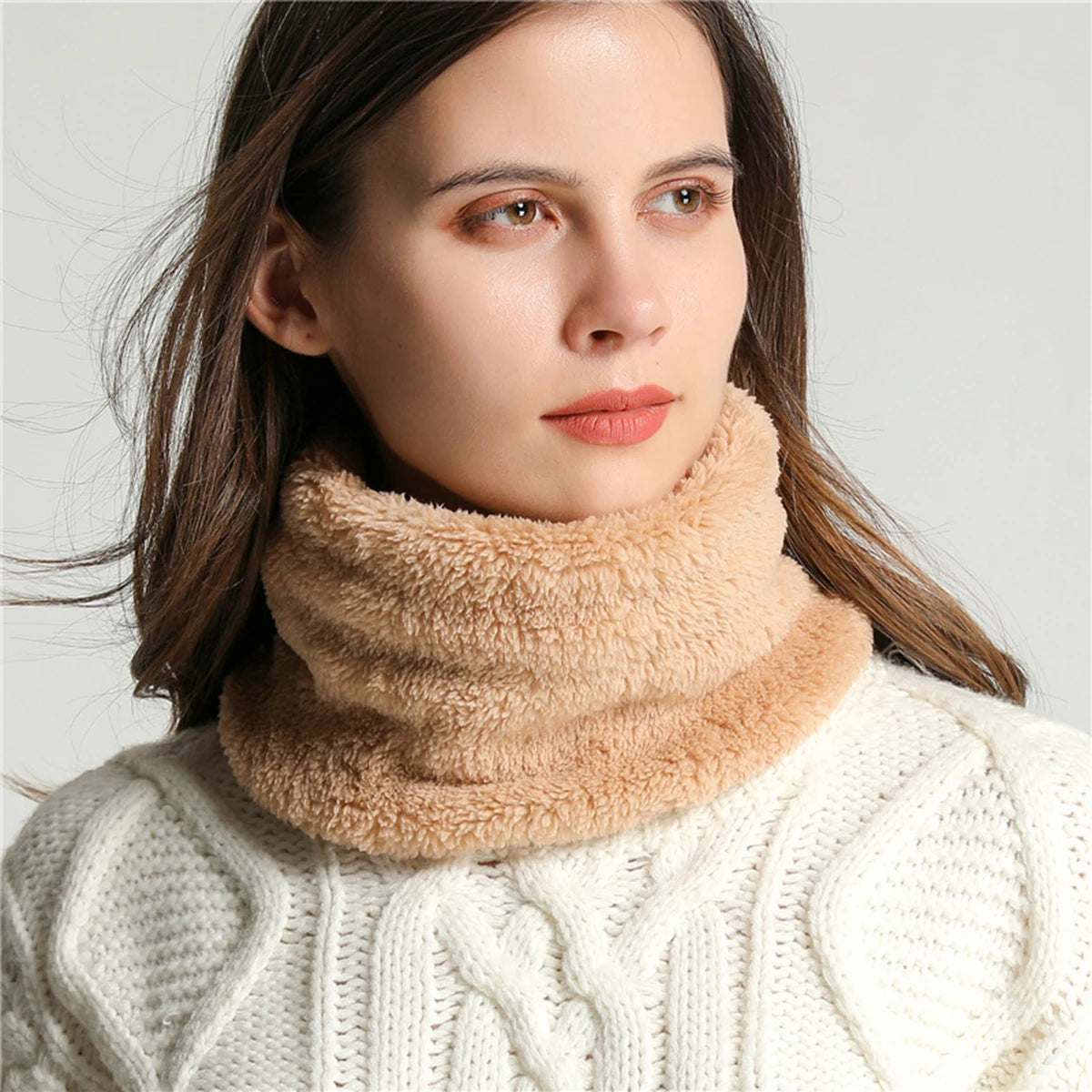 Snood Femme Effet Fourrure LEA