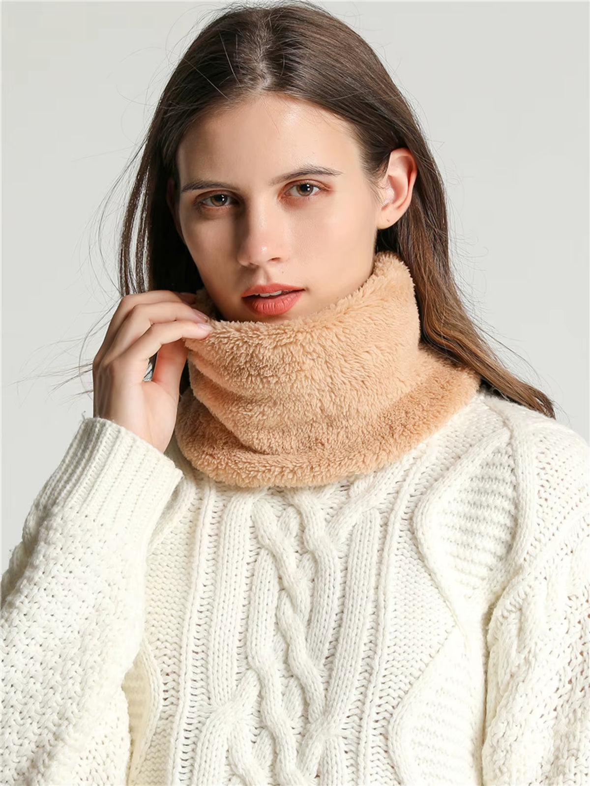 Snood Femme Effet Fourrure - LEA